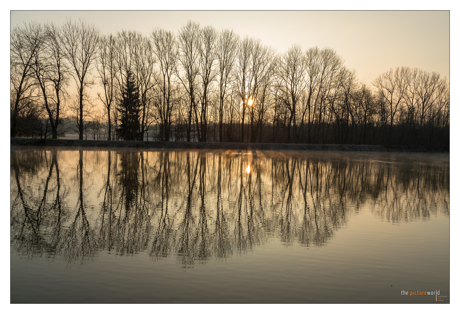 Sonnenaufgang Donautal Ulm