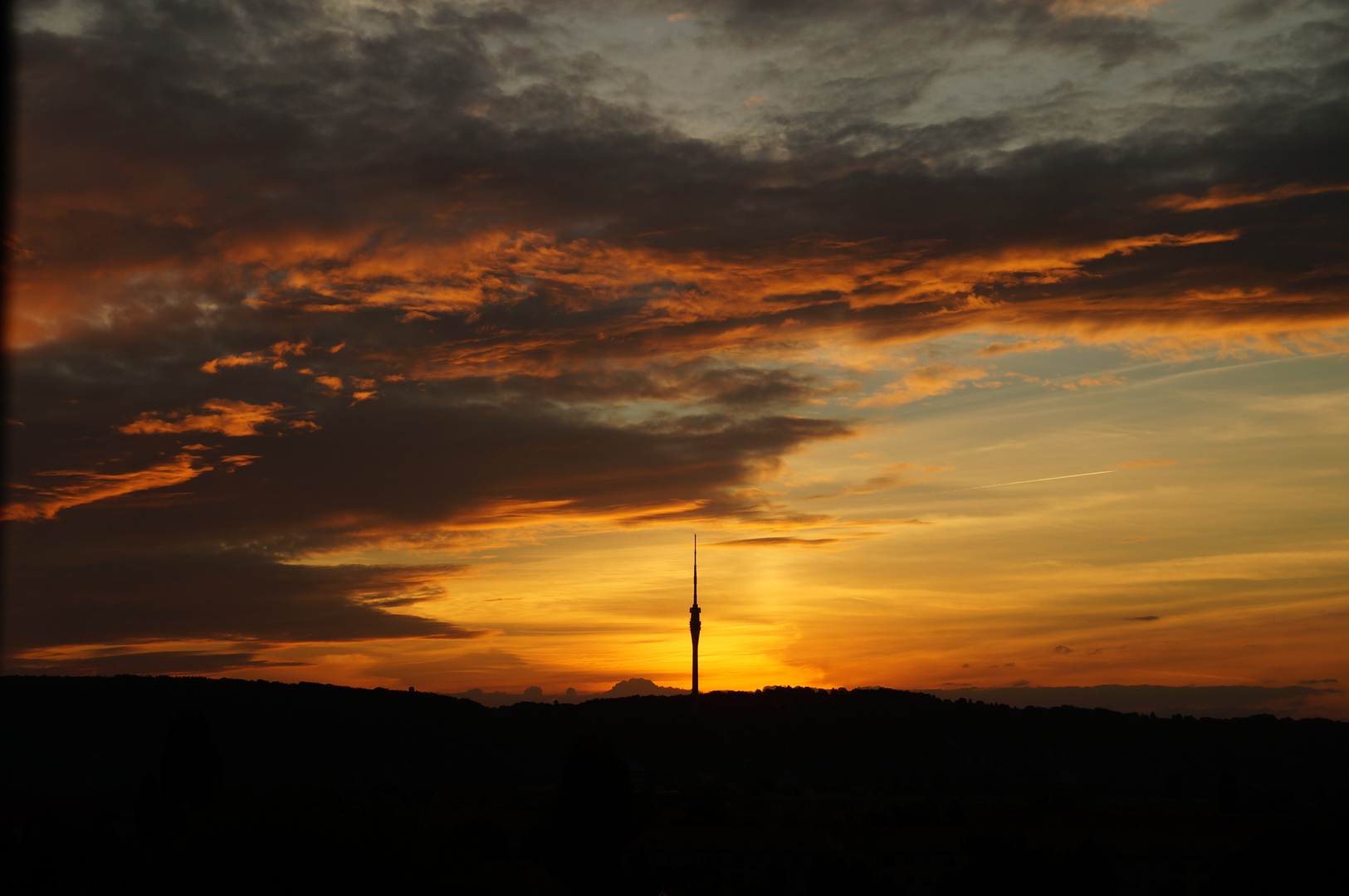 Sonnenaufgang Dresden 