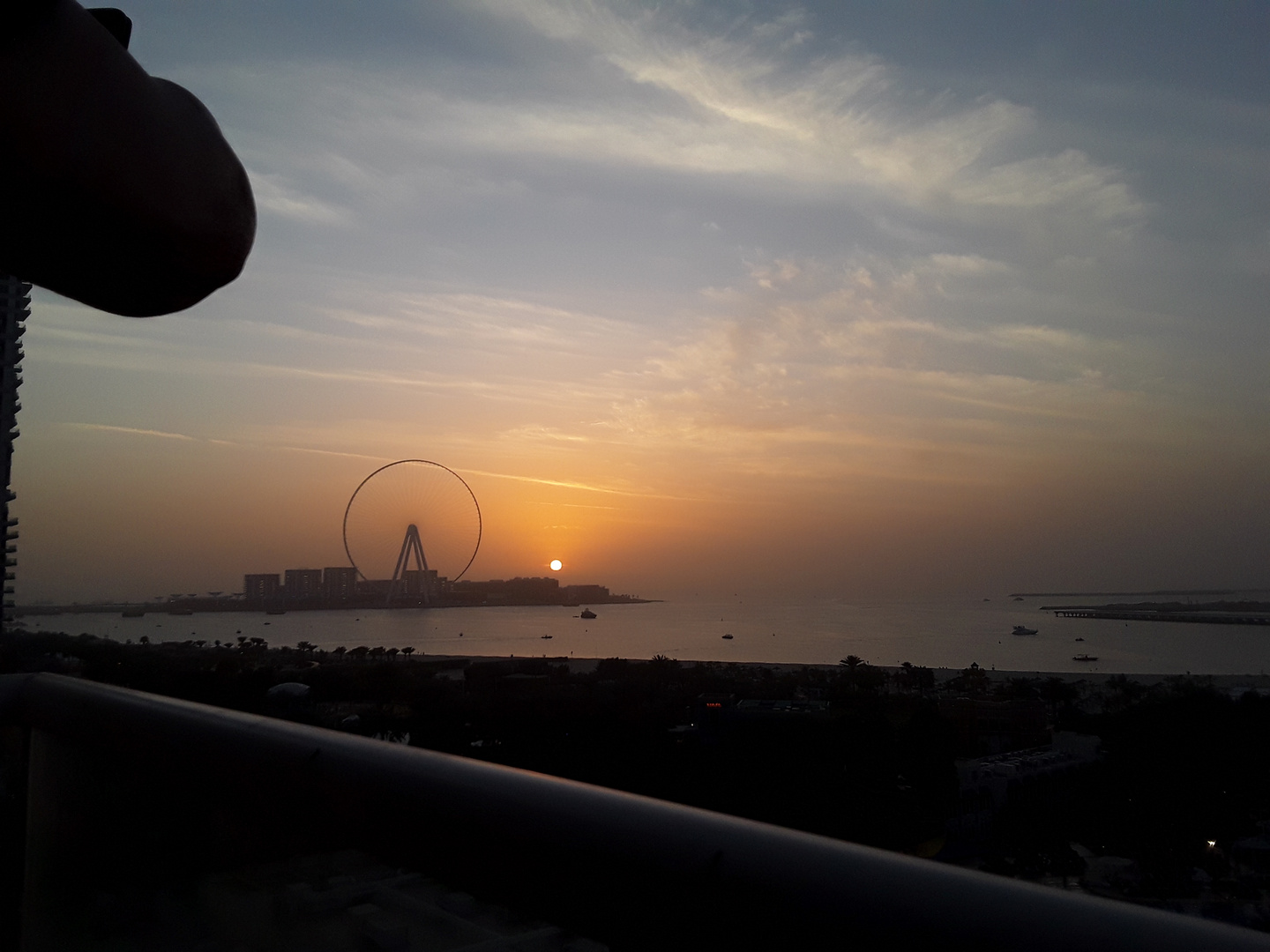 Sonnenaufgang Dubai 