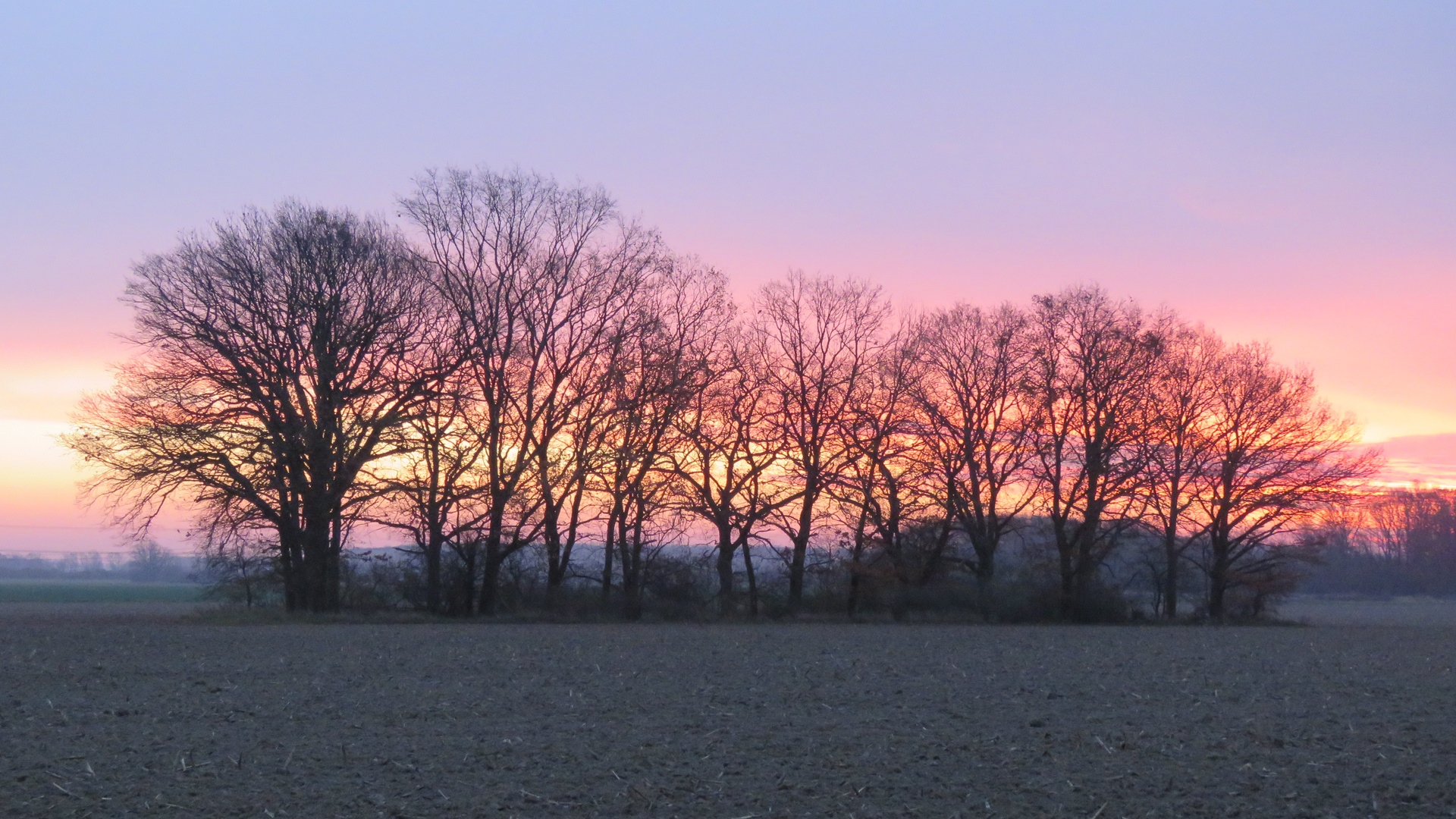 Sonnenaufgang...