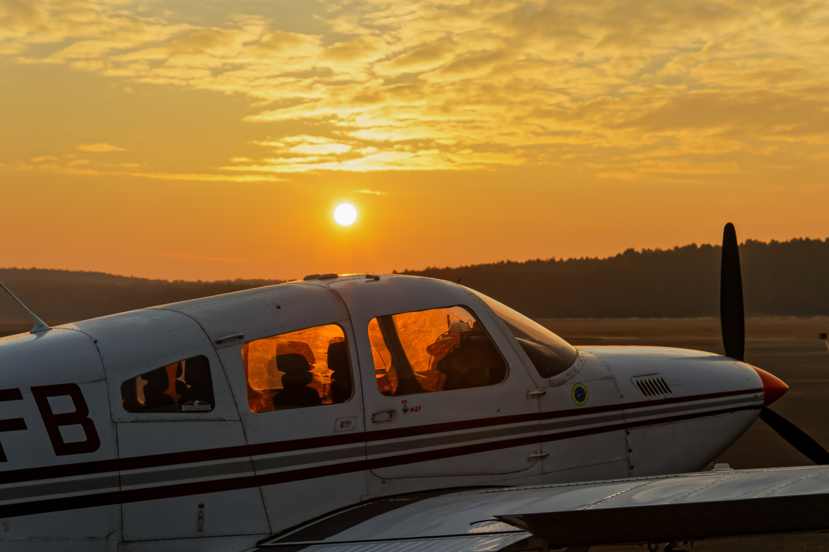 Sonnenaufgang EDAZ Schönhagen