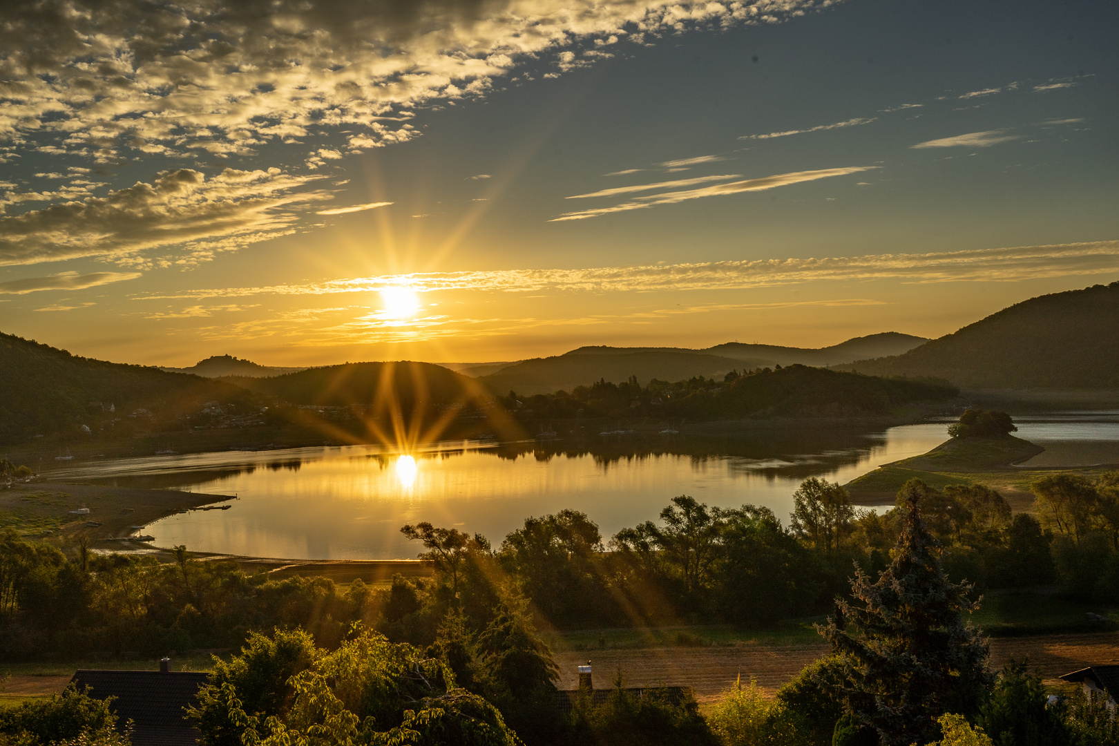 Sonnenaufgang Edersee