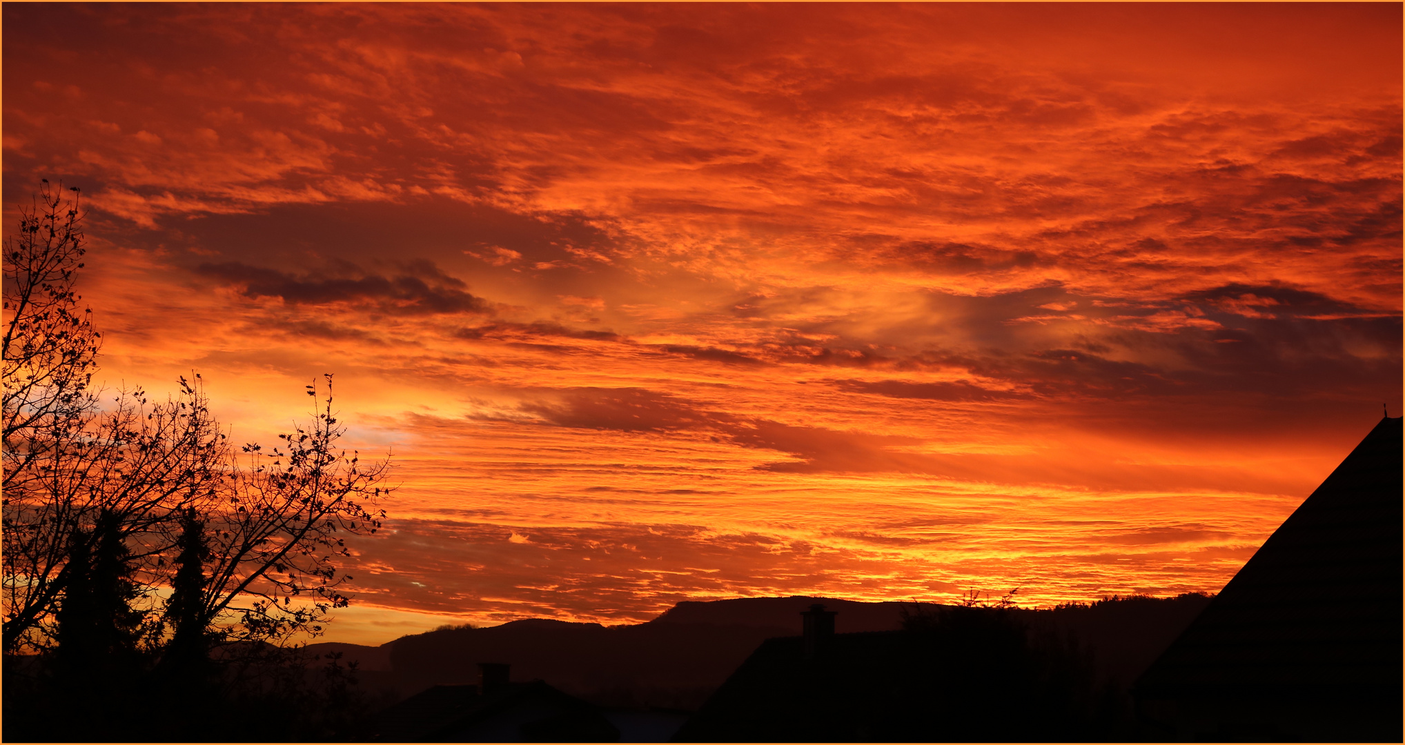 Sonnenaufgang...