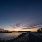 Sonnenaufgang ESK mit Mond 