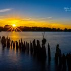 Sonnenaufgang ewiges Meer bei Aurich 