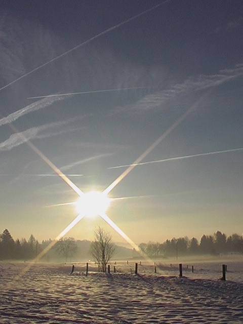 Sonnenaufgang Feb. 2006