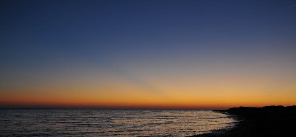 Sonnenaufgang - Fehmarn - 16.10.2011