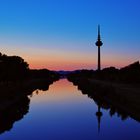 Sonnenaufgang Fernmeldeturm