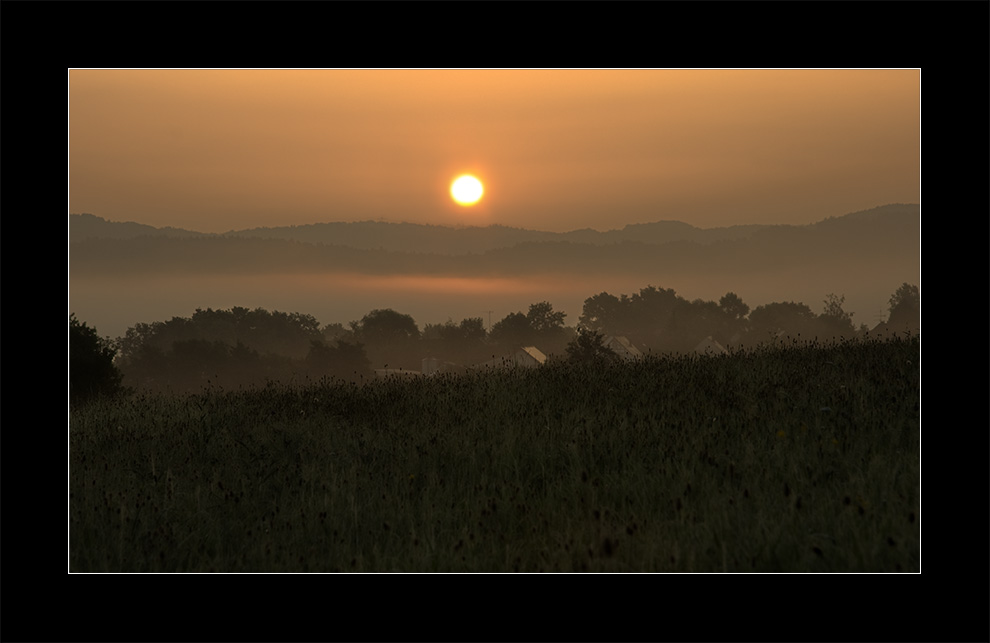 Sonnenaufgang Fränkische Schweiz