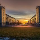 Sonnenaufgang Frankfurter Allee