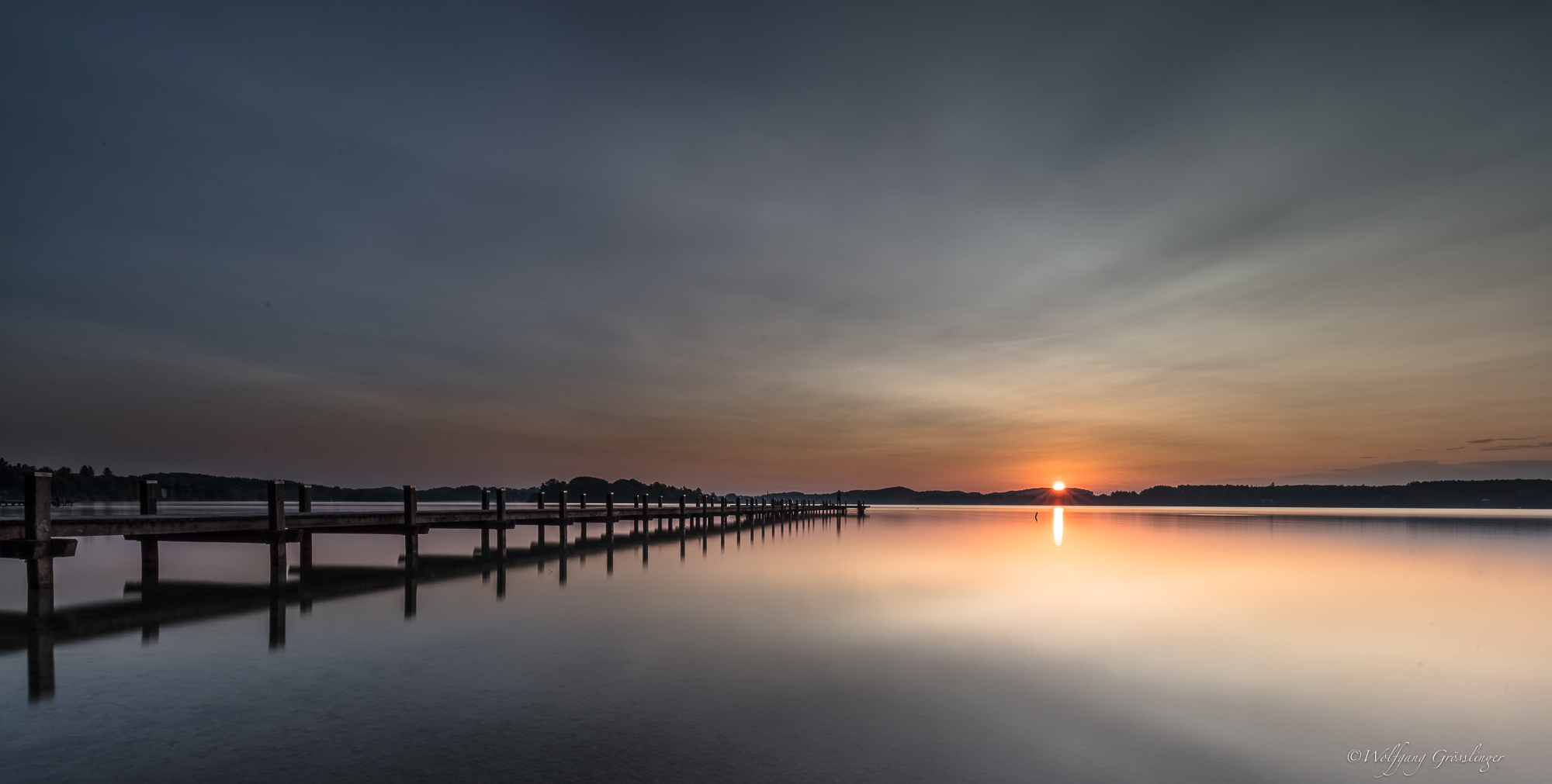 Sonnenaufgang für zwei Minuten