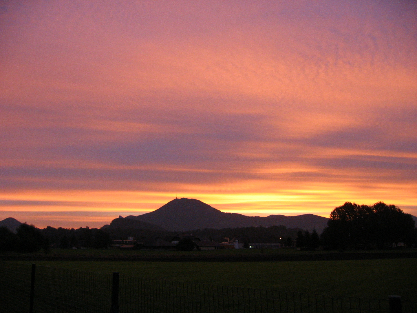 Sonnenaufgang Gaisberg