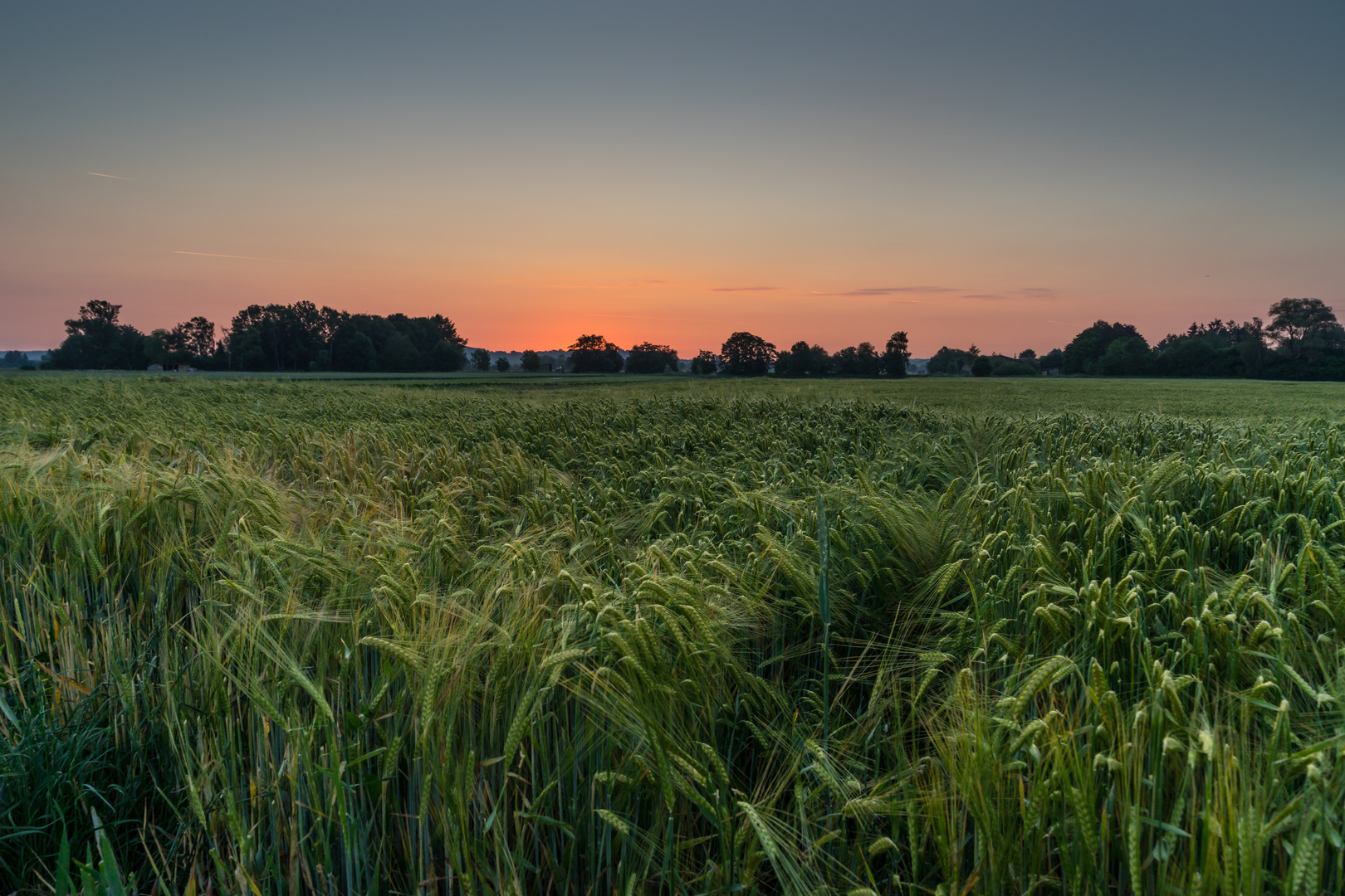 Sonnenaufgang Gersthofen