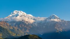 Sonnenaufgang, gesehen von Ghandruk 