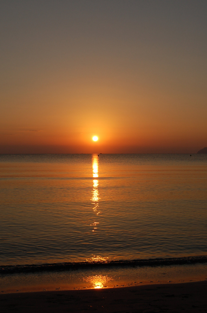 Sonnenaufgang gleich doppelt