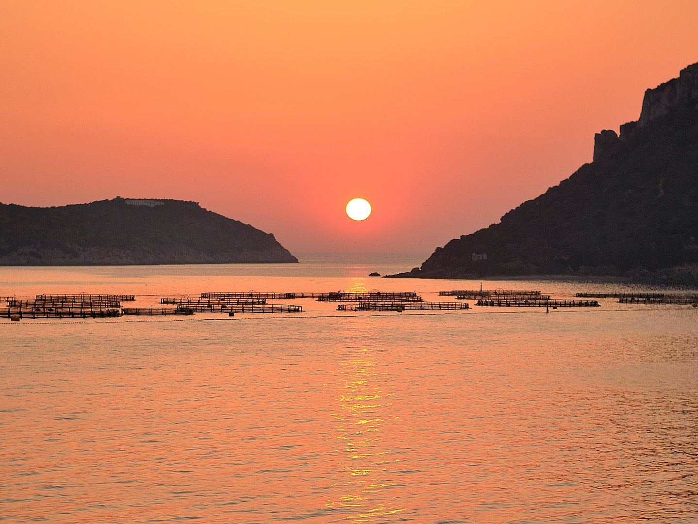 sonnenaufgang golfo aranci