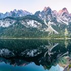 Sonnenaufgang Gosausee und Gosaukamm