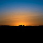 Sonnenaufgang Grabkapelle auf dem Rotenberg