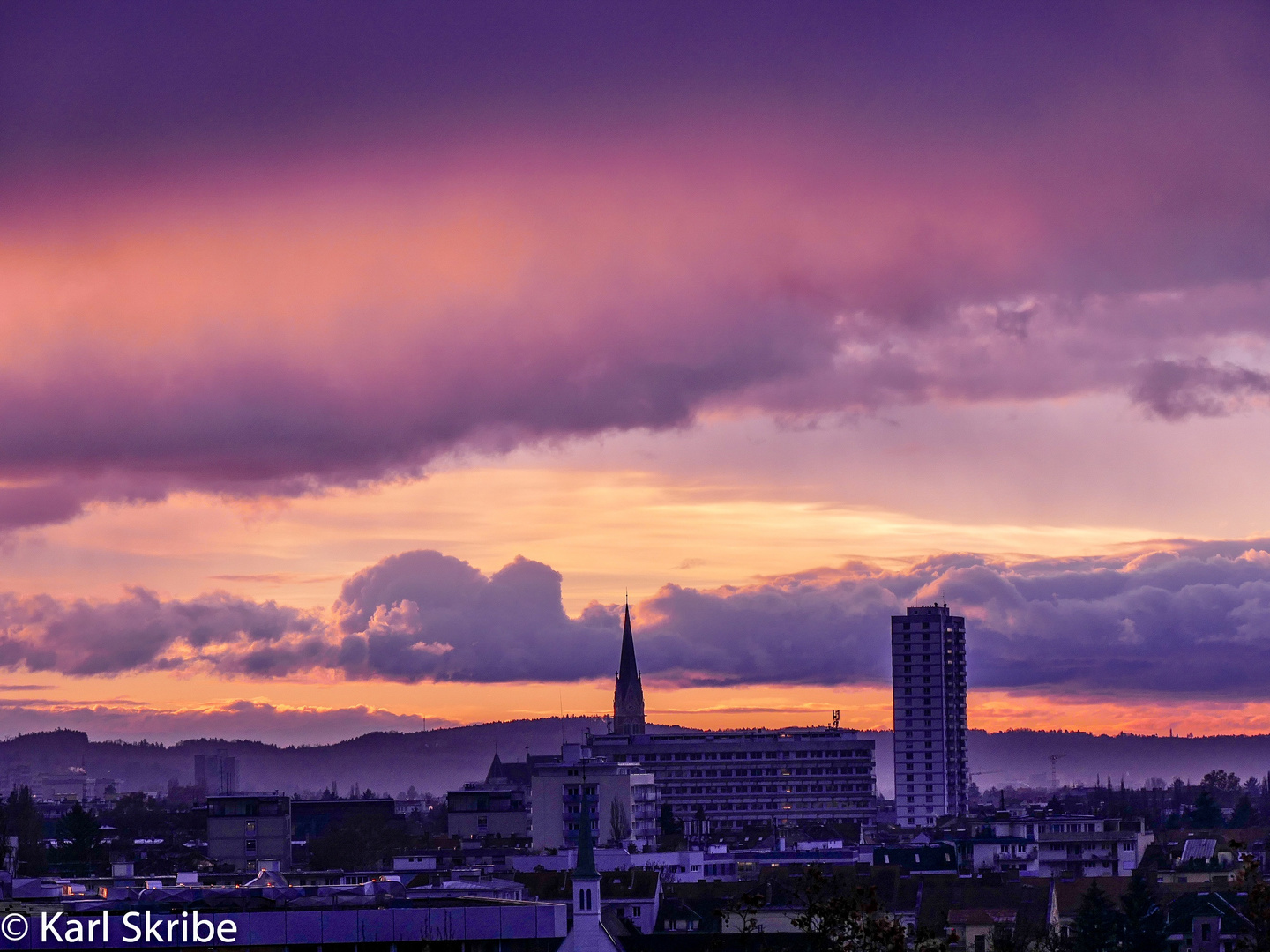 Sonnenaufgang Graz III