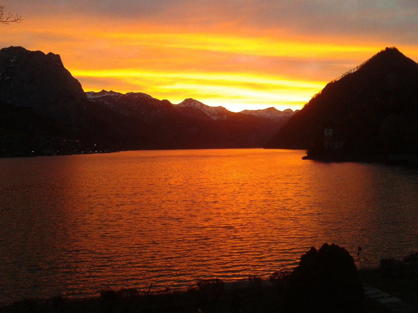 sonnenaufgang grundlsee