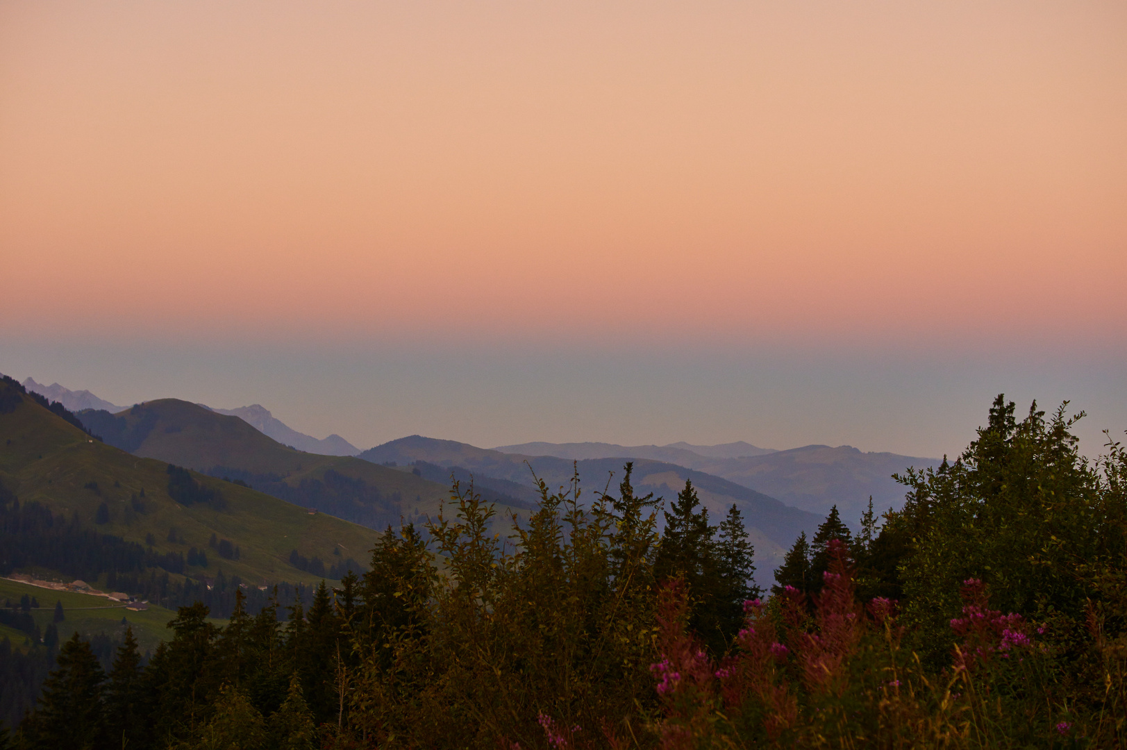 Sonnenaufgang Gurnigel