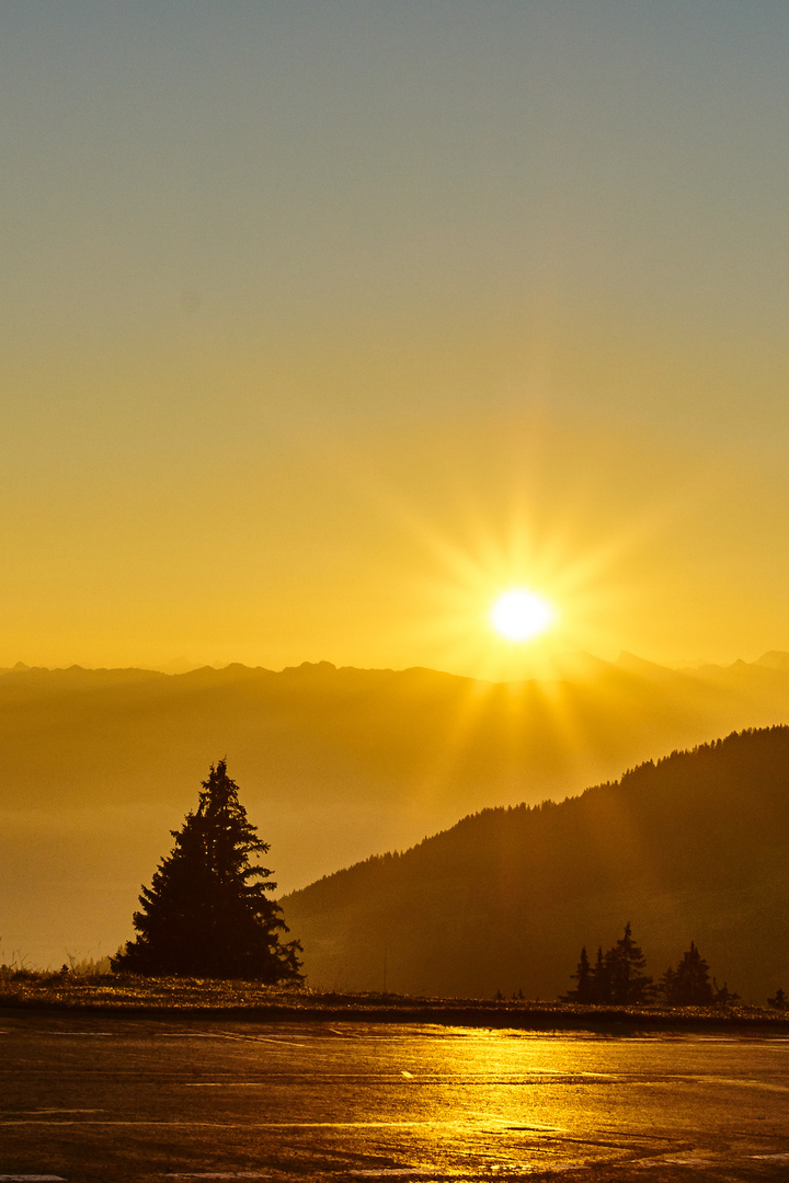 Sonnenaufgang Gurnigel