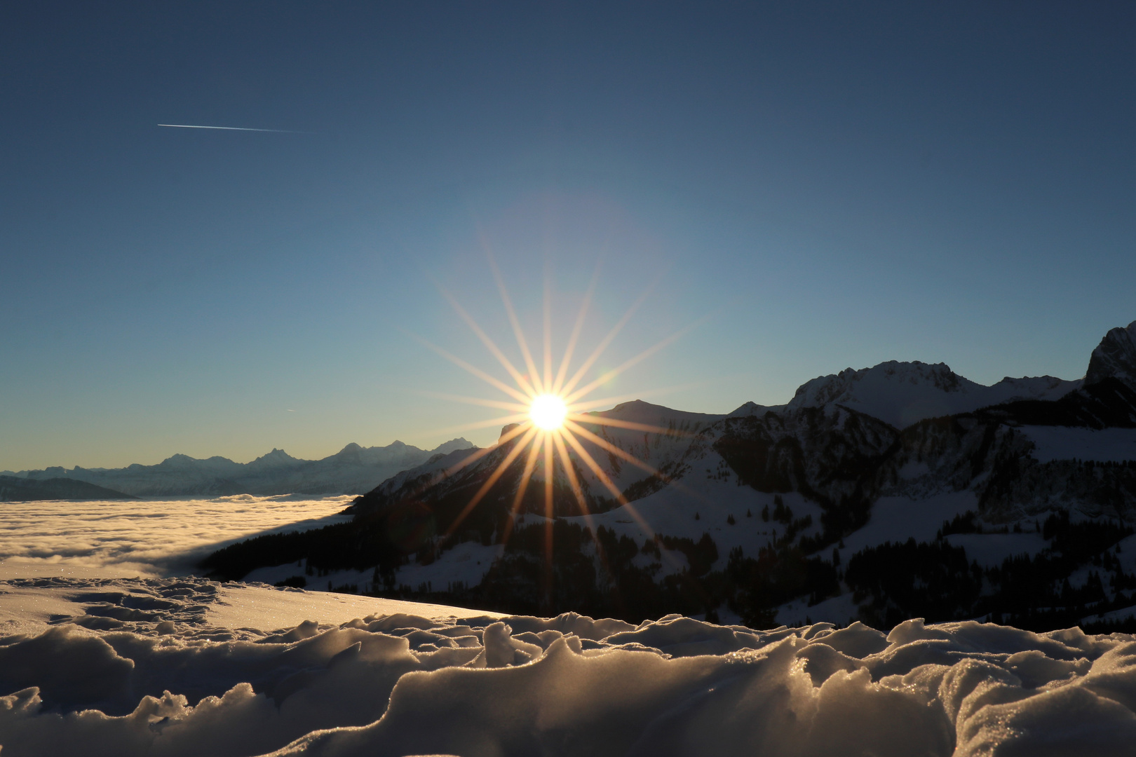 Sonnenaufgang Gurnigel