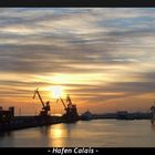Sonnenaufgang Hafen Calais