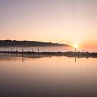 Sonnenaufgang Hafen Lauterbach