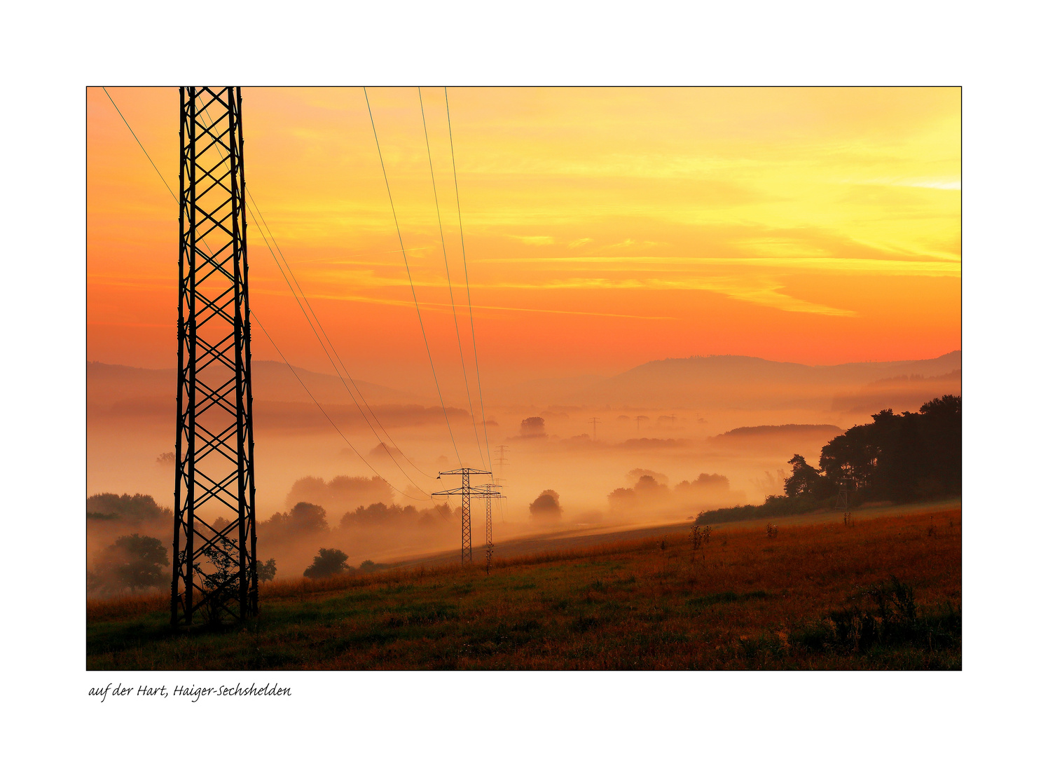 Sonnenaufgang Haiger-Sechshelden