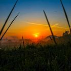 Sonnenaufgang Halde Groppenbruch, Dortmund