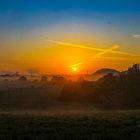 Sonnenaufgang Halde Groppenbruch, Dortmund