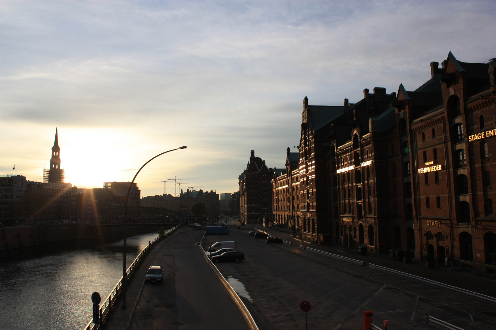 Sonnenaufgang Hamburg