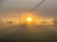 Sonnenaufgang - Handy-Schnappschuss 