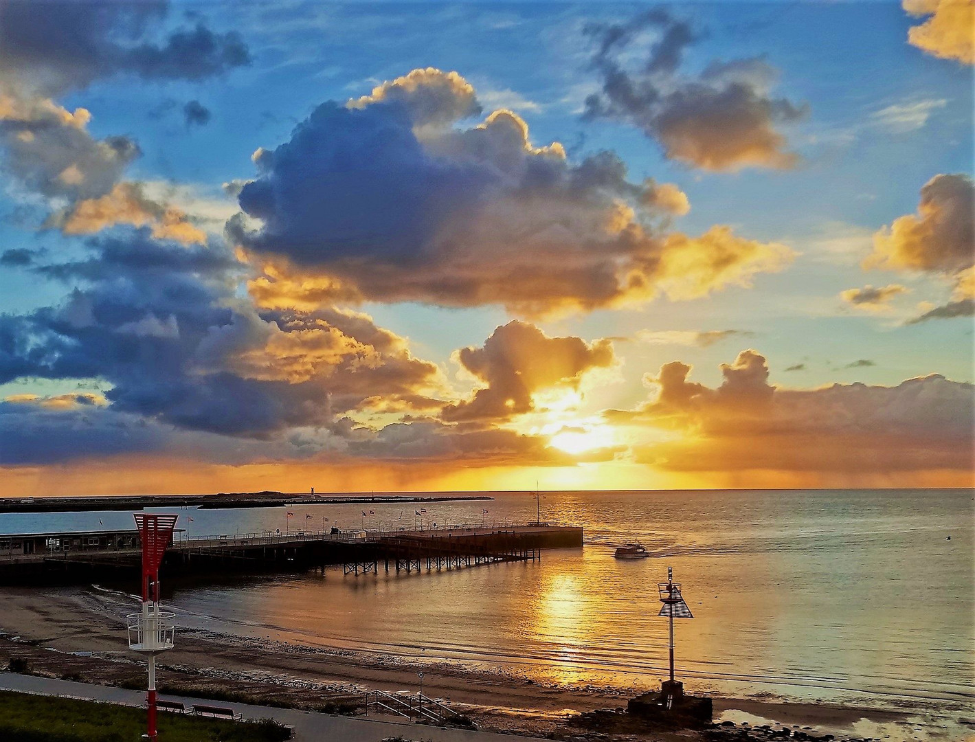 Sonnenaufgang Helgoland