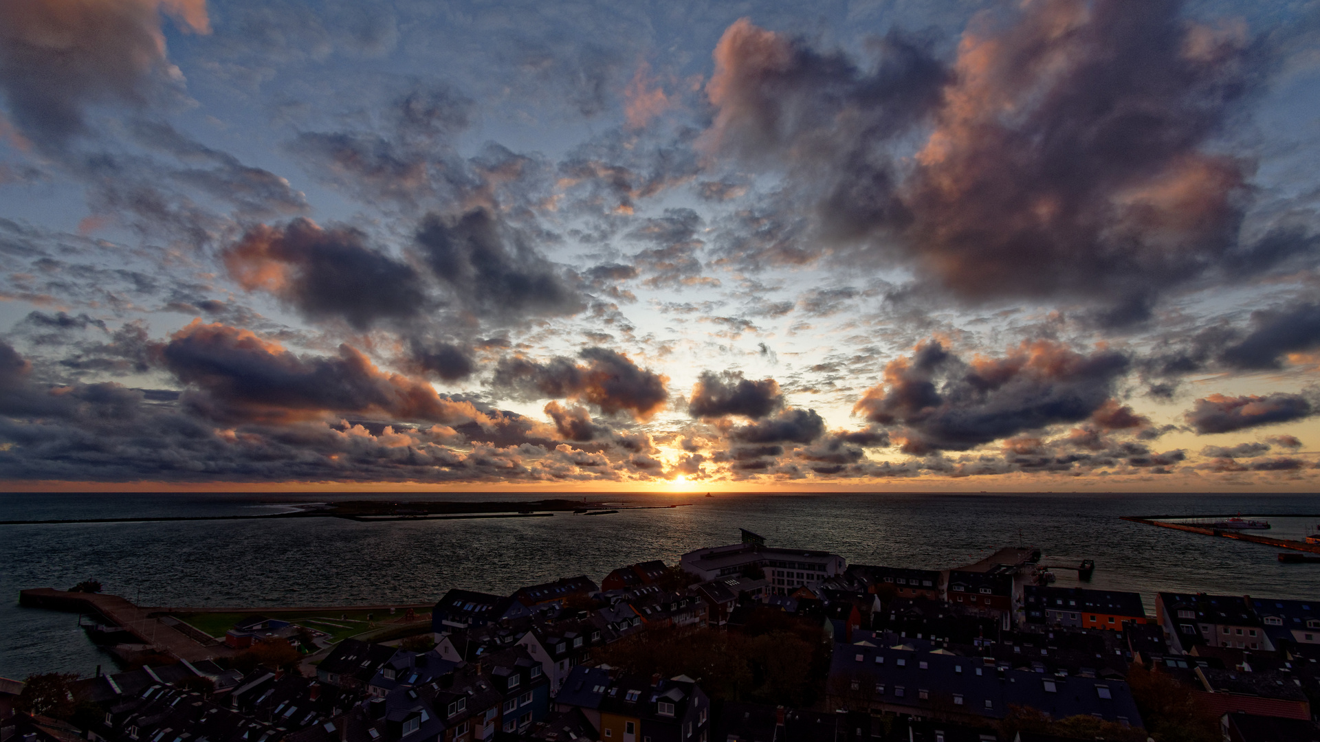 Sonnenaufgang Helgoland