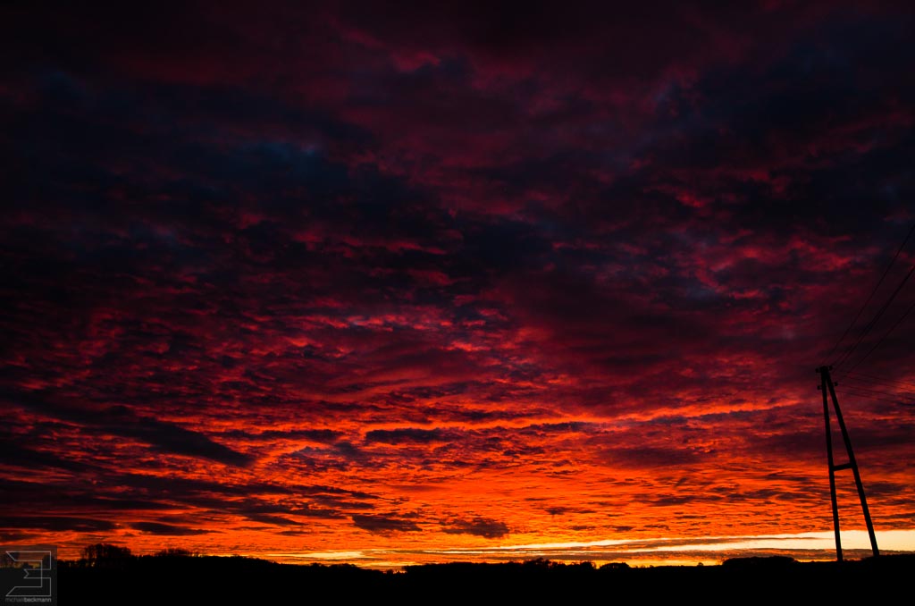 Sonnenaufgang Herbst 2013 Mosebeck