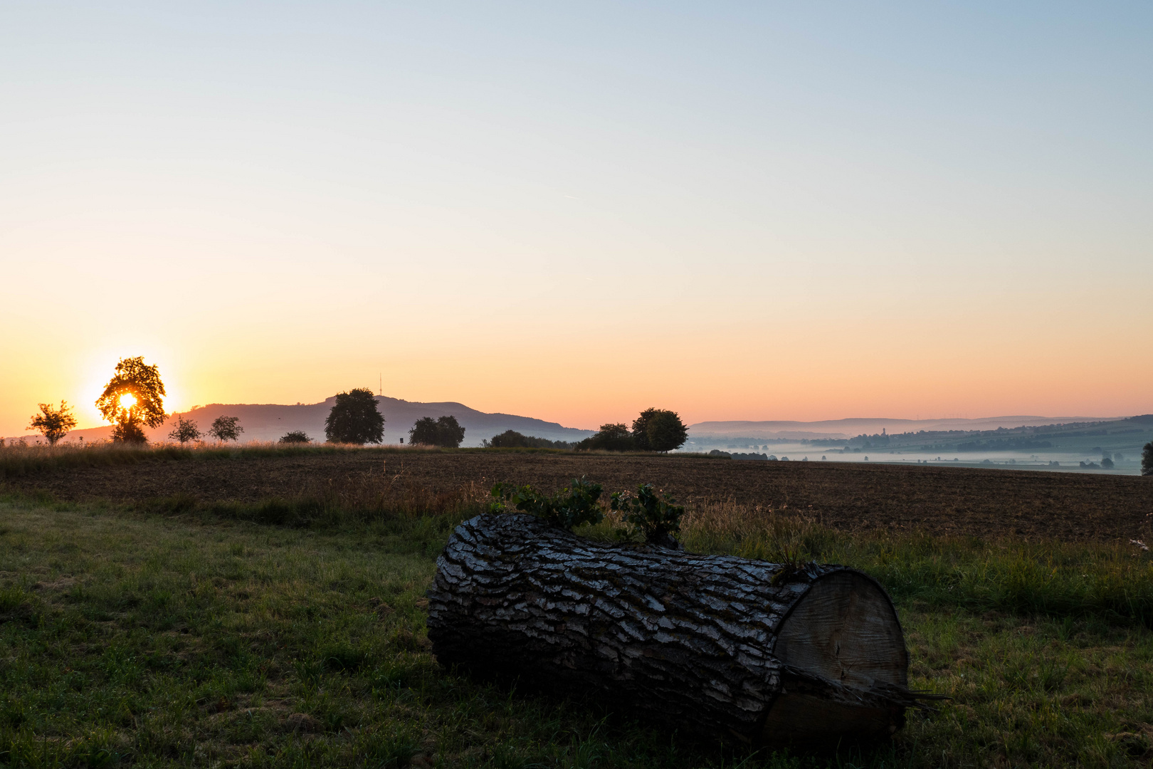 Sonnenaufgang Hesselberg 