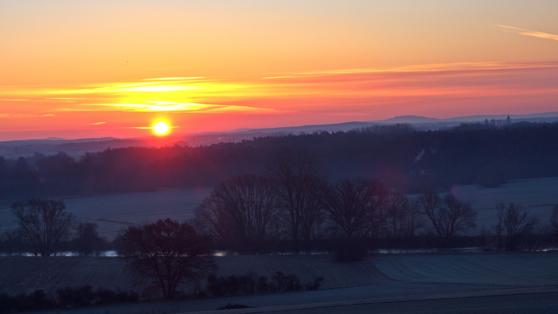 Sonnenaufgang heute am 08.03.22