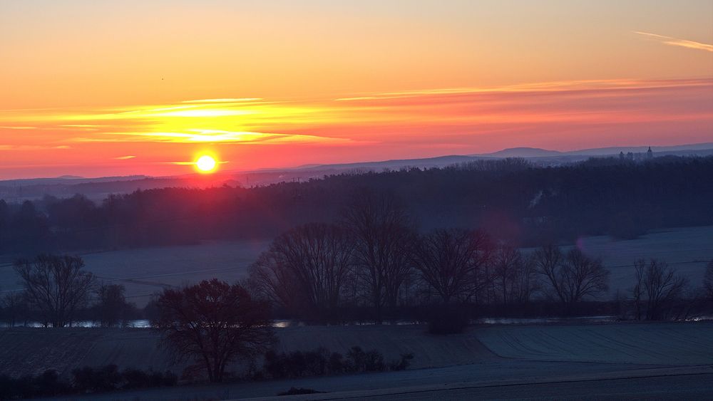 Sonnenaufgang heute am 08.03.22