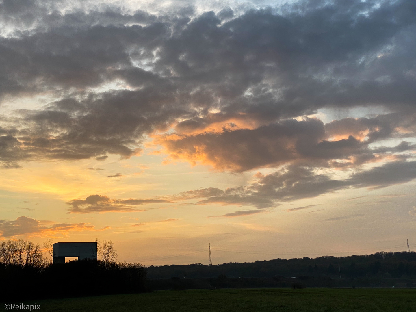 Sonnenaufgang heute früh