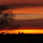 Sonnenaufgang - heute mal gestreift