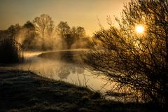 Sonnenaufgang heute Morgen