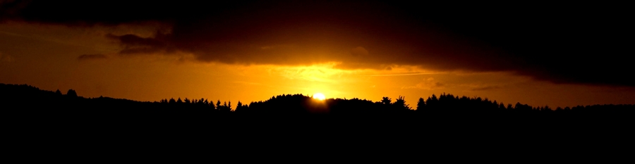 Sonnenaufgang heute morgen