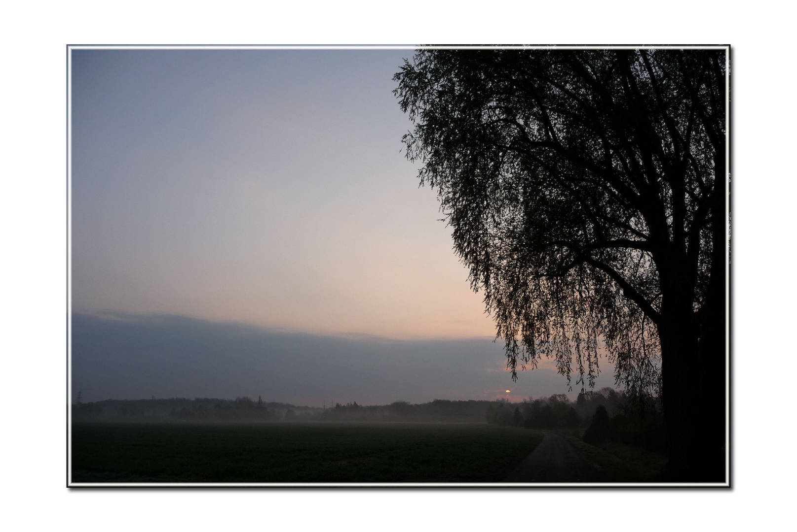 Sonnenaufgang heute Morgen