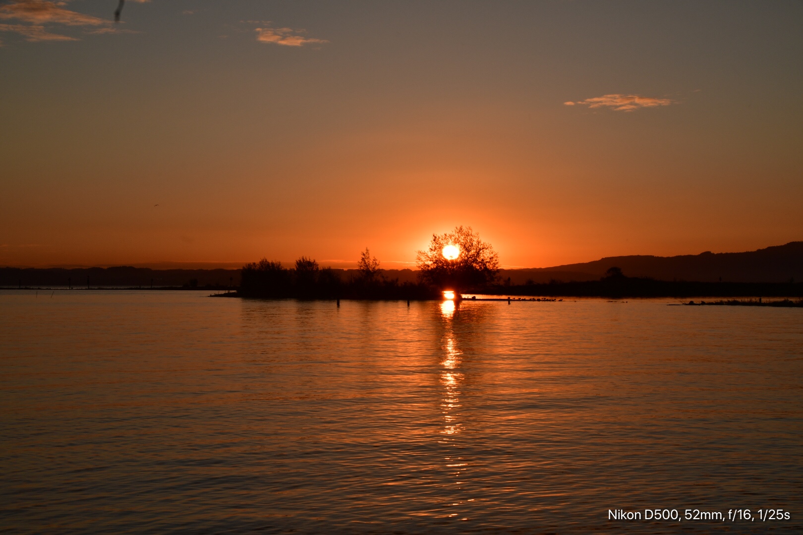 Sonnenaufgang Heutemorgen