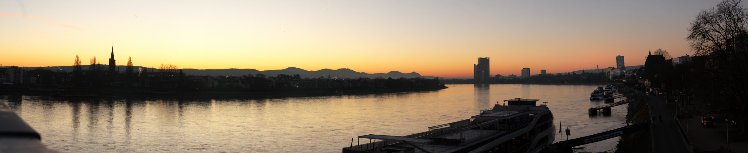 Sonnenaufgang hinterm Ennert