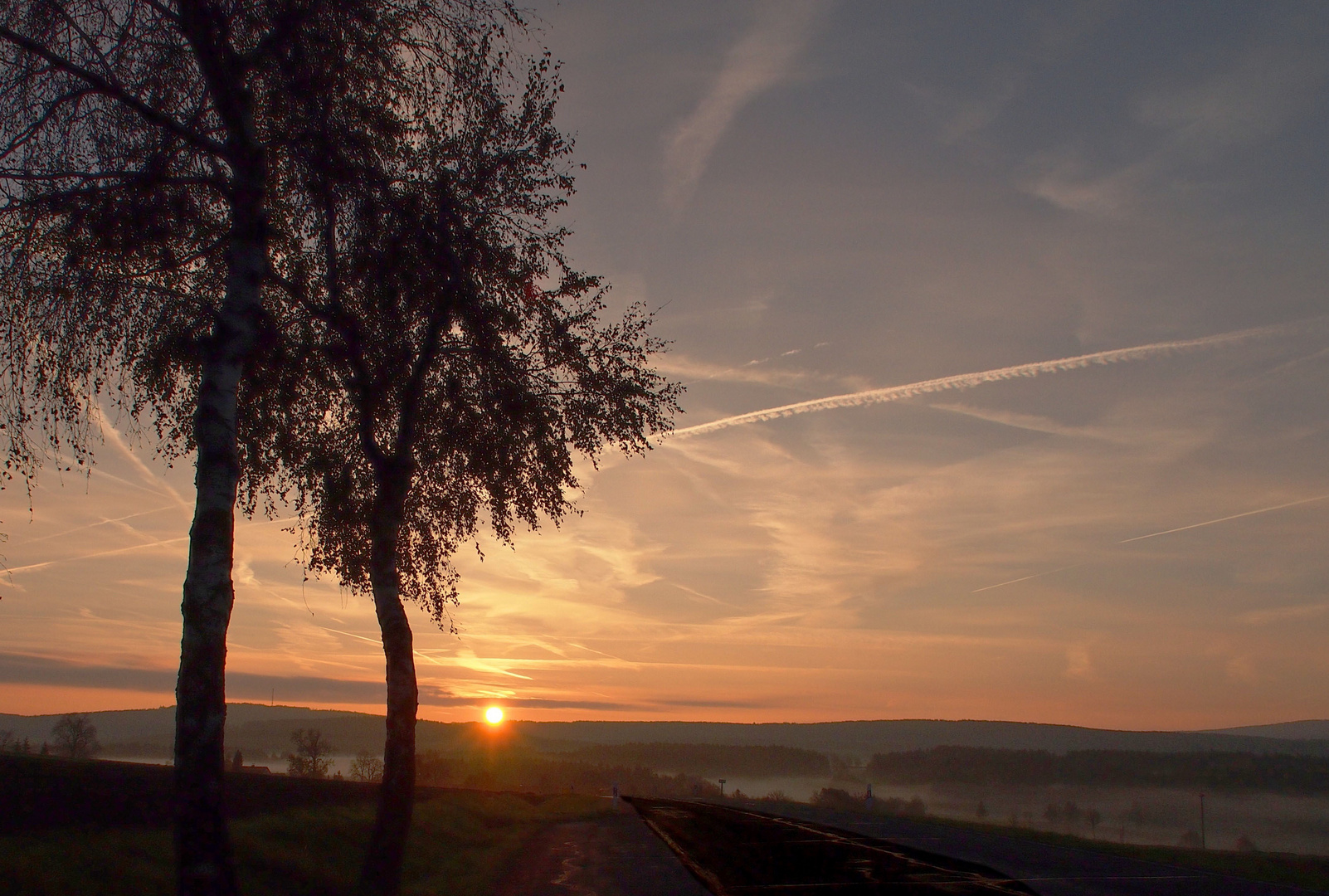 Sonnenaufgang hinterm Waldstein