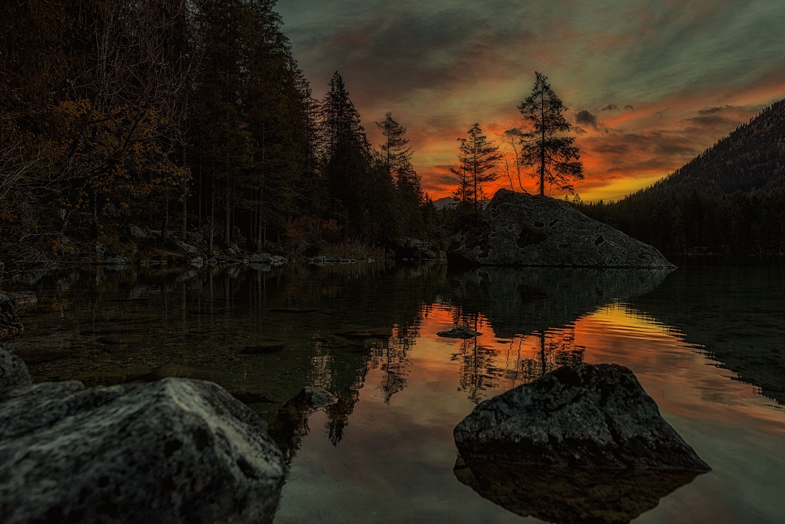 Sonnenaufgang Hintersee