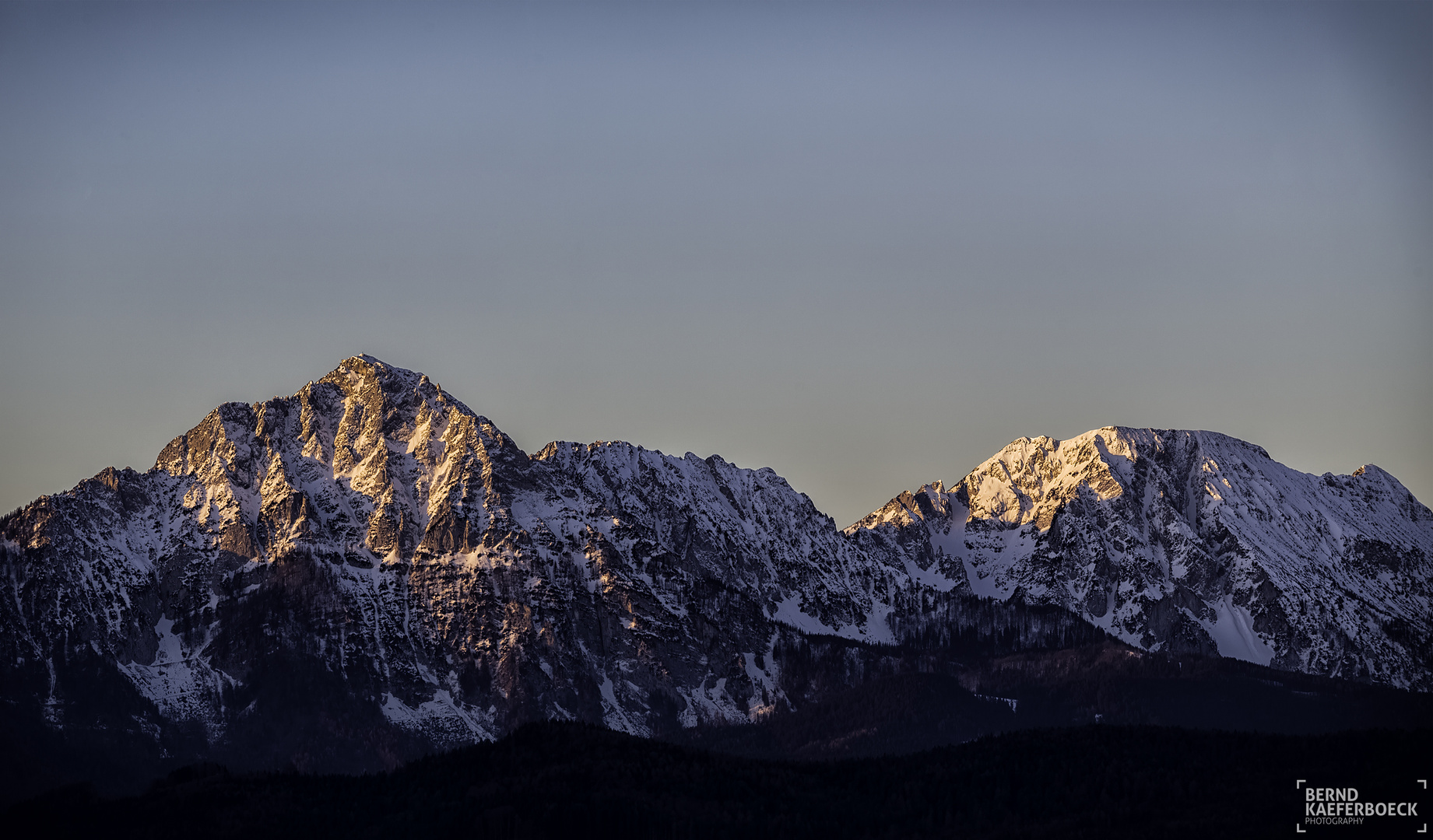 Sonnenaufgang Hochstaufen